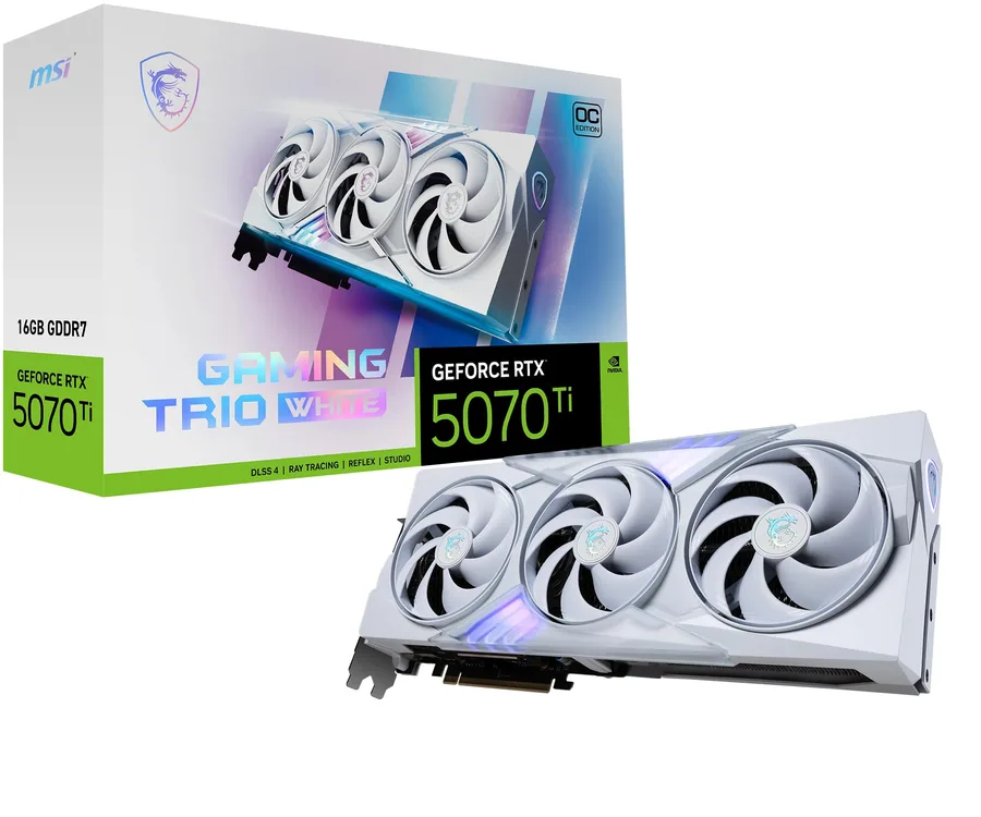msi Gaming RTX 5070 TI 16G Gaming Trio OC Tarjeta gráfica…
